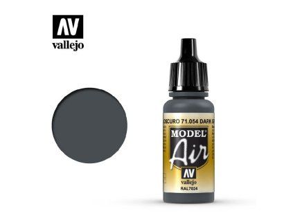 Vallejo Model Air 71054 Dark Grey Blue Color (18 ml)