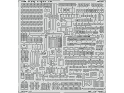 USS Wasp LHD-1 part 2 1/350 recommended for TRUMPETER