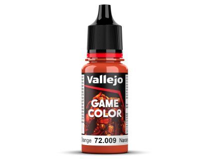 Vallejo Game Color 72009 Hot Orange Color (18 ml)