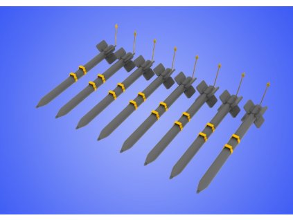 1/48 HVAR rockets