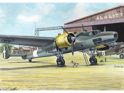 Plastikový model letadla 1/72 Dornier 17 Ka 2  3 decal v. for Yugoslavia, Italy, Bulgaria