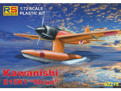 Plastikový model letadla 1/72 Kawanishi E15 K 4 decal v. for Japan