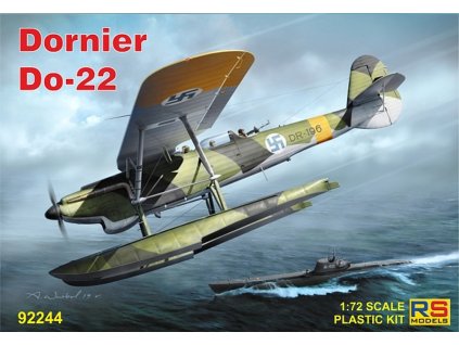 1/72 Dornier 22 - 4 decal v. for Finland, Luftwaffe, Latvia