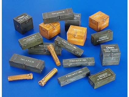 1/48 Ammunition containers – Germany WWII