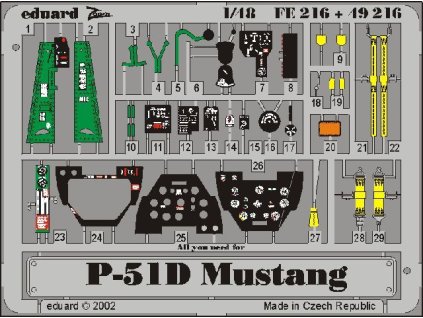 P-51D recommended for TAMIYA