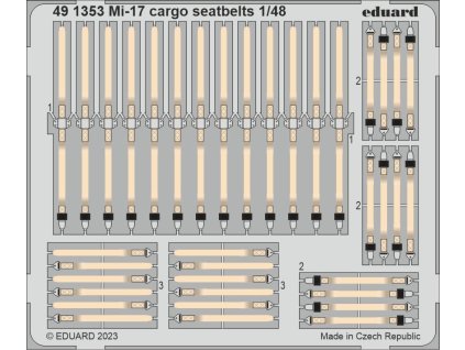 Mi-17 cargo seatbelts 1/48 recommended for AMK
