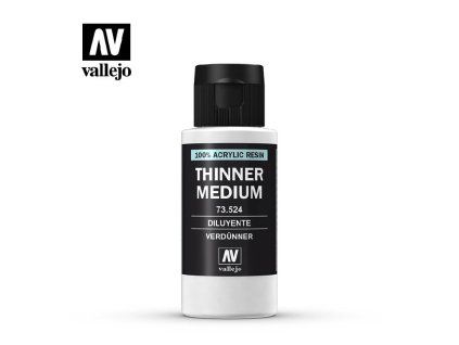 Vallejo Auxiliary 73524 Model Color Thinner Thinner (60 ml)