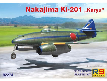 1/72 Nakajima Ki-201 "Karyu" - 3 decal v. for Japan, USA