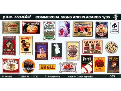 1/35 Commercial Signs and Placards