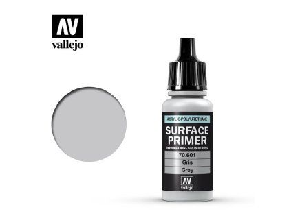 Vallejo Primers 70601 Grey Color (18 ml)