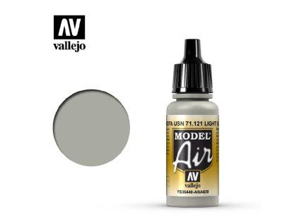 Vallejo Model Air 71121 USN Light Gull Gray Color (18 ml)