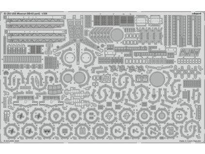USS Missouri BB-63 part 2 1/350 recommended for HOBBY BOSS