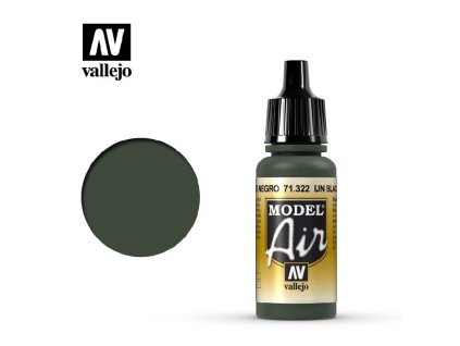 Akrylová barva pro Airbrush Vallejo Model Air 71322 IJN Black Green (17ml)