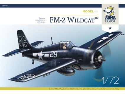 16238 1 72 fm 2 wildcat model kit arma hobby