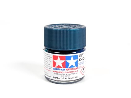 16313 tamiya 81513 acrylic mini x 13 metallic blue