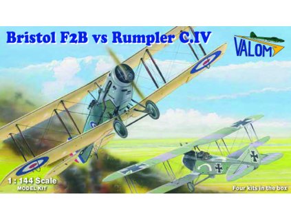 1/144 Bristol F2B vs Rumpler C.IV (Duels in the sky) - Valom