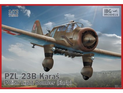 1/72 PZL.23B Karaś - Polish Light Bomber (Early production)