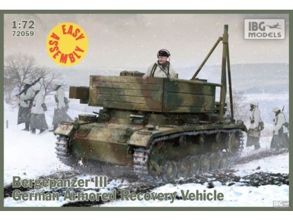 1/72 Bergepanzer III (EASY ASSEMBLY KIT) 