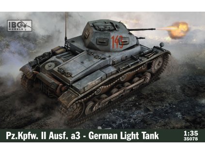 1/35 Pz.Kpfw. II Ausf. a3 - German Light Tank