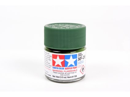 Tamiya 81727 Acrylic Mini XF-27 Black Green