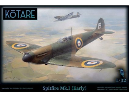 16925 37770 174 k32004 spitfire mk i early kotare