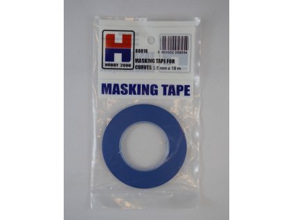 16928 hobby 2000 80016 masking tape for curves 3 5mm x 18m
