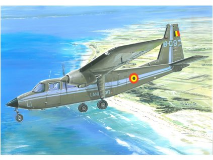 1/48 Britten-Norman BN-2A Islander (Belgian Army) - Valom