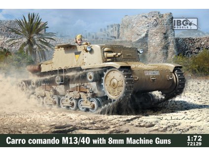 16961 1 72 carro comando m13 40 with 8mm breda machine guns