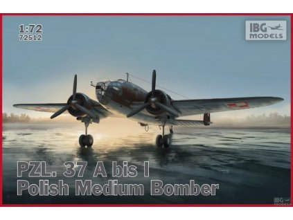 1/72 PZL. 37 A bis Łoś  – Polish Bomber Plane