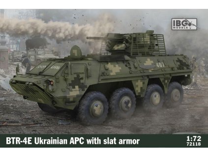 17078 1 72 btr 4e ukrainian apc with slat armor