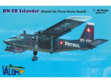 17198 1 48 britten norman bn 2b islander danish air force home guard valom