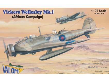 1/72 Vickers Wellesley Mk.I (African campaign) - Valom