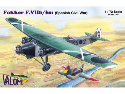 1/72 Fokker F.VIIb/3m (Spanish Civil War) - Valom