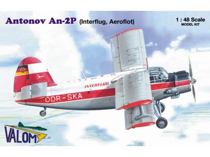 1/48 Antonov An-2 (airliner) Interflug, Aeroflot - Valom