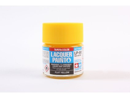 17606 tamiya 82180 lp 80 flat yellow
