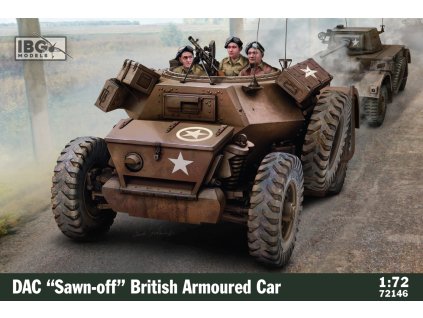 17999 1 72 dac sawn off british armoured car