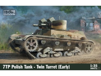 1/35 7TP Polish Tank -Twin Turret (Early Production) - IBG