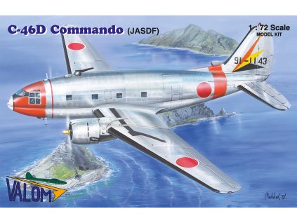 1/72 Curtiss C-46D Commando (JASDF) - Valom