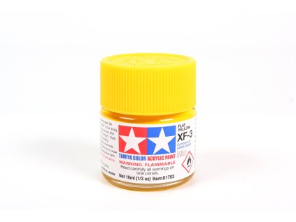 Tamiya 81703 Acrylic Mini XF-3 Flat Yellow