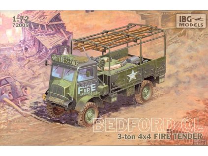 18392 1 72 bedford qlr 3 ton 4x4 fire tender