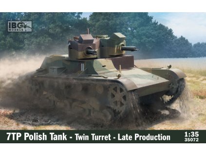 1/35 7TP Polish Tank - Twin Turret (Late Production) - IBG