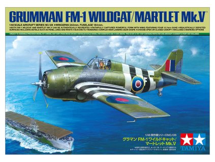Tamiya 61126 Grumman FM-1 Wildcat/Martlet Mk.VI 1/48