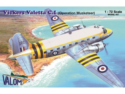 1/72 Vickers Valetta C.1 (Operation Musketeer) - Valom