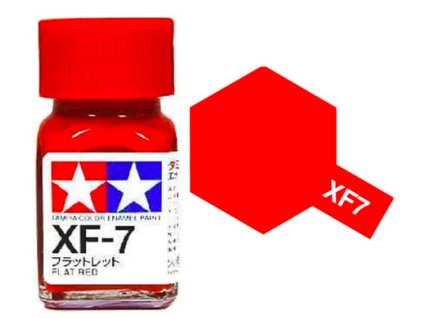 18818 tamiya 80307 xf 7 flat red