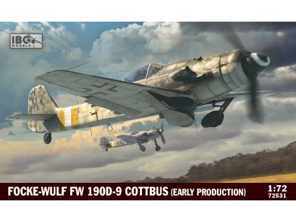 19007 1 72 focke wulf fw 190d 9 cottbus early production ibg