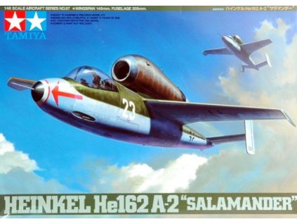 19031 tamiya 61097 heinkel he162 a 2 salamander