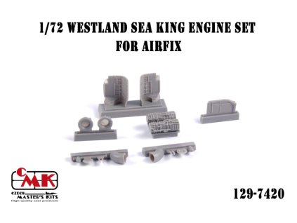 1/72 Westland Sea King Engine Set for Airfix