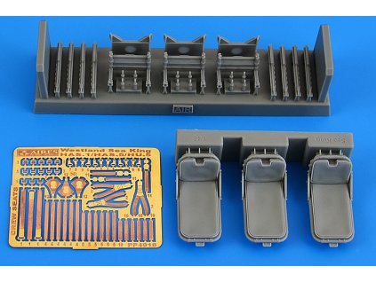 19463 1 48 westland sea king has 1 has 5 hu 5 crew seats for airfix kit