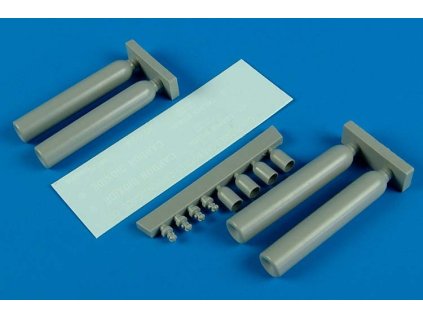 1/32 Compressed gas bottles - Carbon Dioxide