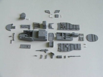 1/48 Ki 45 Toryu interior set for HAS